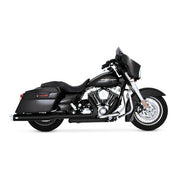 Vance & Hines Dresser Duals Exhaust Performance Exhaust Kit NON-PCX in Black for Harley-Davidson 2009-2016 Touring Motorcycles (Headers only)