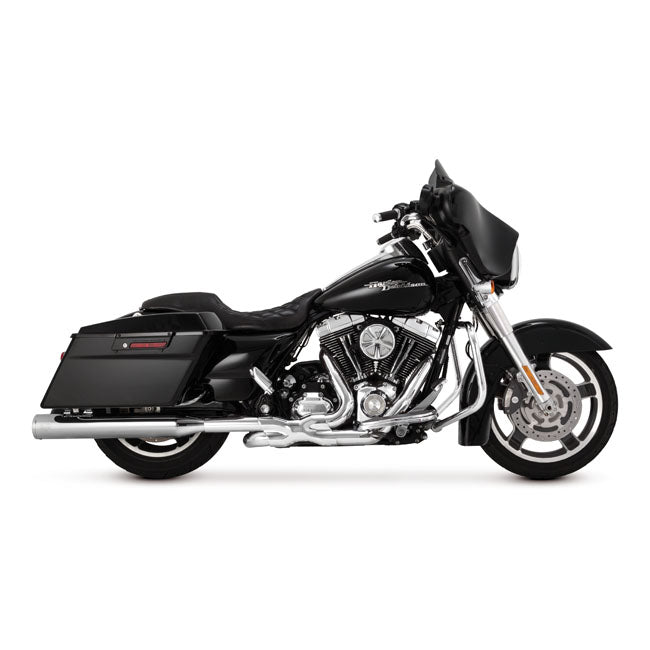 Vance & Hines 4" Eliminator 400 Slip-on Mufflers. Chrome – 1995–2016 FLT/Touring