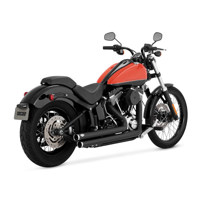 Vance & Hines 2 1/2" Big Shots Staggered 86-17 Softail (excl. FXSB Breakout models)