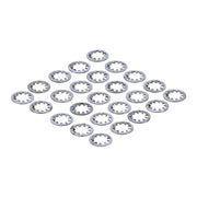 Gardner-Westcott Zinc Int. Lockwasher, 1/4 Inch - 25 Pack