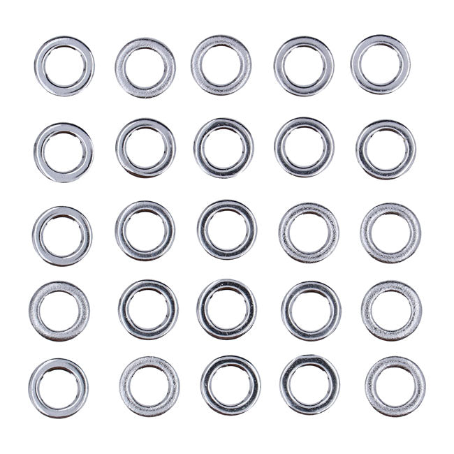 Gardner-Westcott Head Bolt/Cyl.Base Washer, Chrome - 25 Pack
