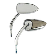 MCS Fury, LED Turn Signal Mirror Set. Chrome
