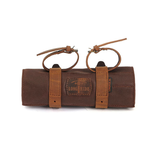 Longride Toolroll Waxed Cotton. Brown – Universal