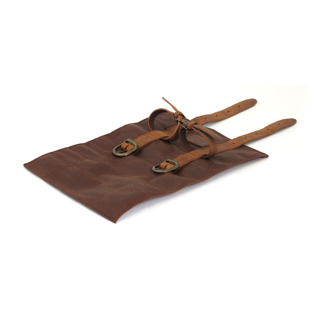 Longride Toolroll Waxed Cotton. Brown – Universal
