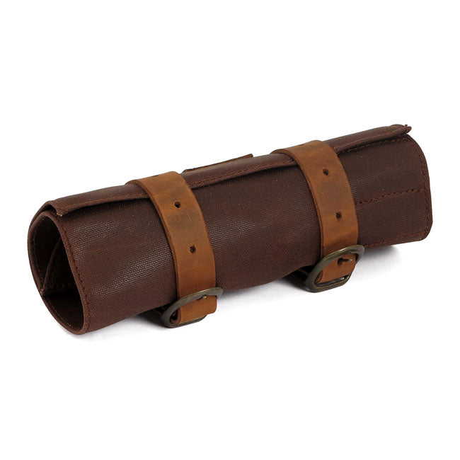 Longride Toolroll Waxed Cotton. Brown – Universal
