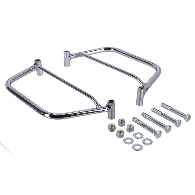 Longride Saddlebag Holder. Chrome – 1991–2006 Dyna