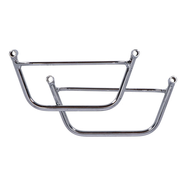 Longride Saddlebag Holder. Chrome – 1991–2006 Dyna