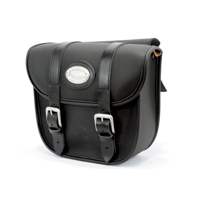 Longride Univ. Iparex Saddlebags CIL130. Black Smooth – Universal