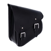 Longride Swingarm Bag. Smooth, Black Leather – 1984–2017 Softail