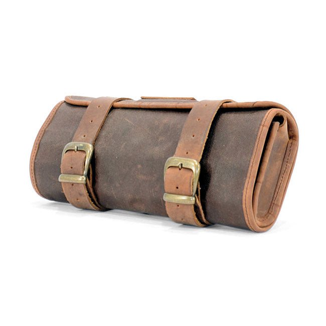 Longride Toolbag Waxed Cotton. Brown – Universal