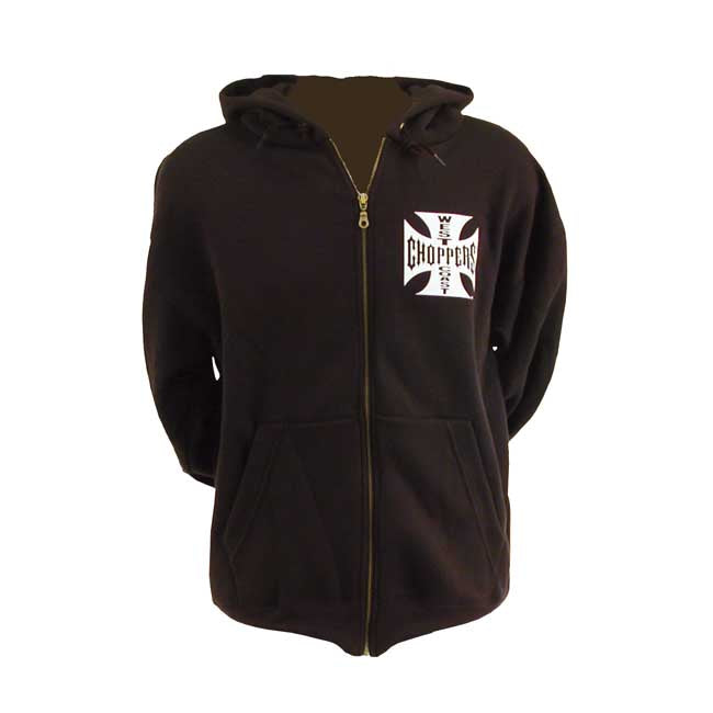 West Coast Choppers Wcc Og Classic Zip Hoodie Black – L