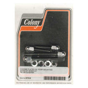 Colony Oil Pump Mount Kit. Chrome Acorn – 1991–2022 XL Sportster