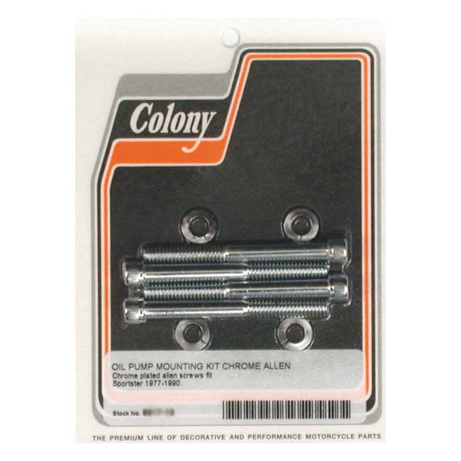 Colony Oil Pump Mount Kit Allen – 1977–1990 XL Sportster