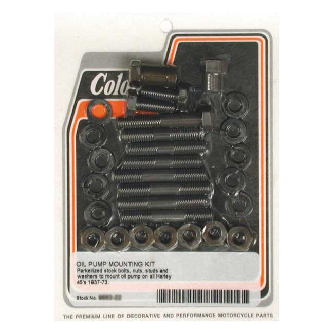 Colony Oil Pump Mount Kit OEM Style – 1937–1973 45" SV
