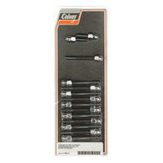 Colony Sportster Rocker Box Bolt Kit. Acorn, Chrome – 1957–1976 XL Sportster