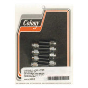 Colony Tappet Block Mount Kit. Cap Style, Chrome – 36-E76 Big Twin. With L1976–1984 Style…