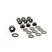 Colony Transmission Side Cover Nut Kit. Parkerized Hex – 1936–1986 4-Speed Big Twin