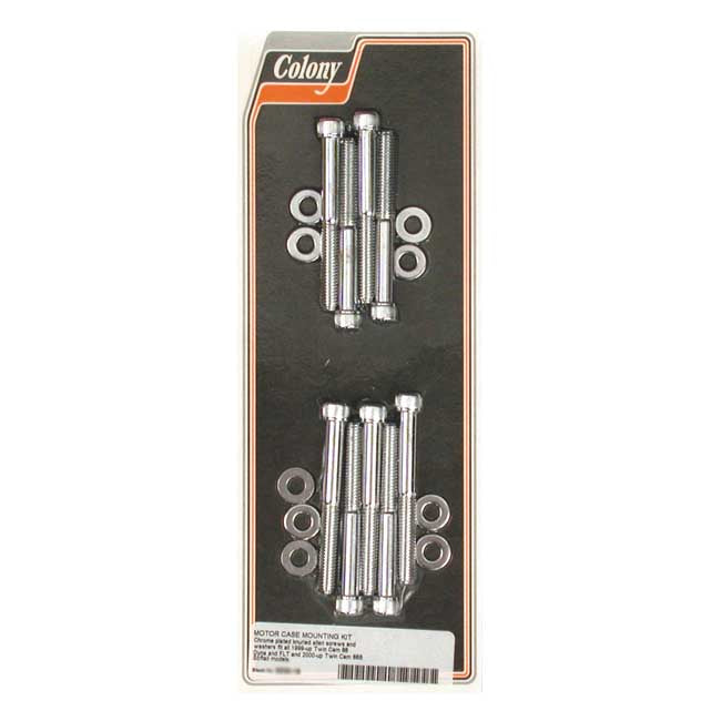 Colony Crankcase Bolt Kit – 1999–2017 Twin Cam A/B