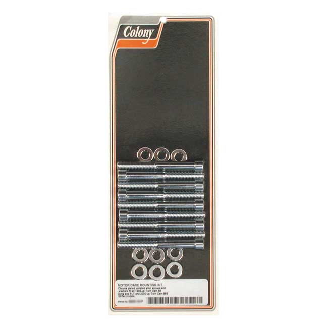 Colony Crankcase Bolt Kit – 1999–2017 Twin Cam A/B