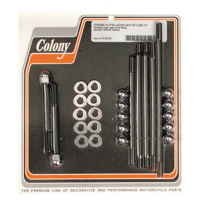 Colony Crankcase Bolt Kit – 1940–1948 74/80" SV