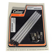 Colony Aluminum Adj. Pushrod Solid Conversion Kit. Shovel – 1966–1984 Shovelhead