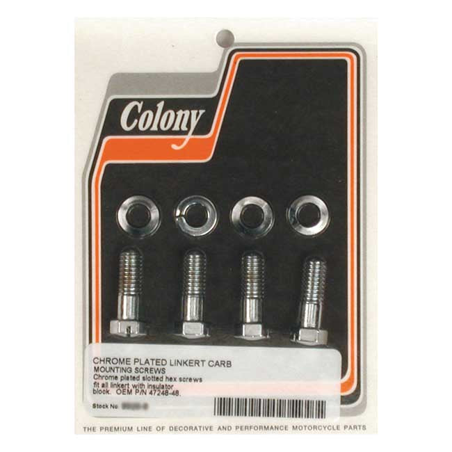 Colony Samwel, Mount Bolt Linkert Carburetor. Extended Length – All Linkert Carburetors; with Extension