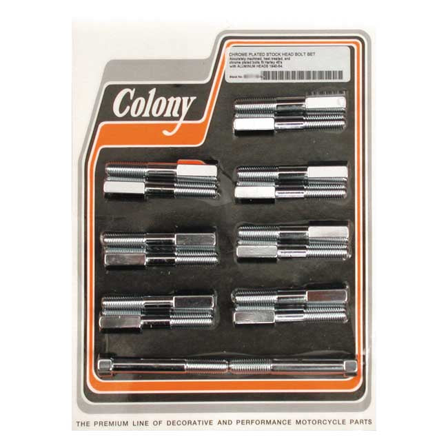 Colony Head Bolt Kit – 1939–1973 45" WITH ALU HEADS