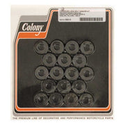 Colony Head Bolt Washer Set. Black – 1940–1948 74"/80" Flathead; 1940–1957…