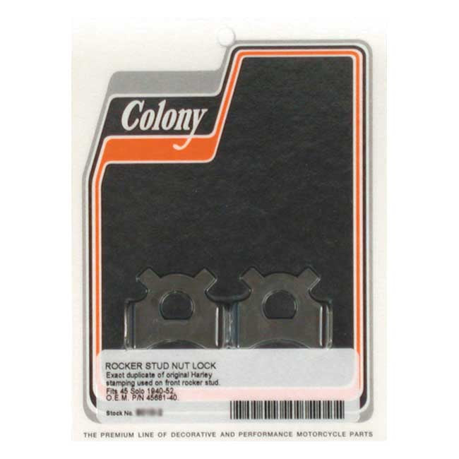 Colony Rocker Stud Lockwashers – 1932–1952 45" SV SOLO