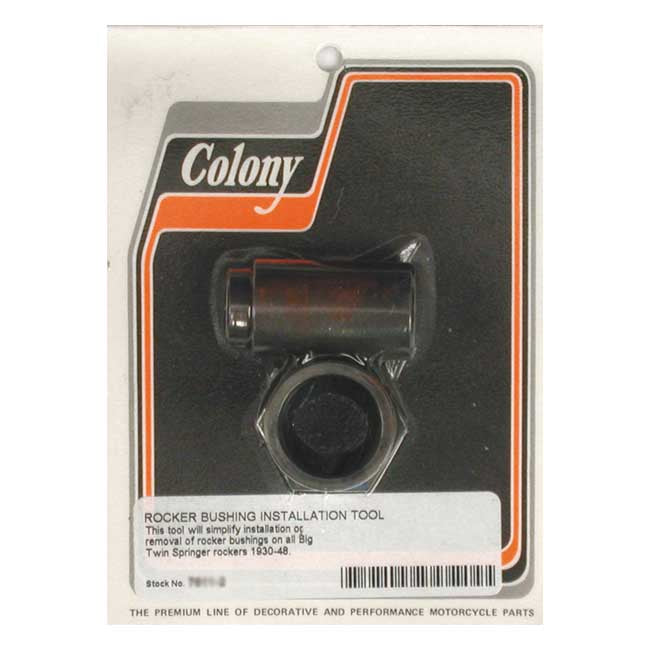 Colony Rocker Stud Bushing Tool – 1930–1948 SV & OHV Big Twin; 1930–1952…