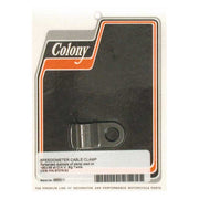 Colony Speedo Cable Clamp. Black Parkerized – 1952–1956 OHV Big Twin