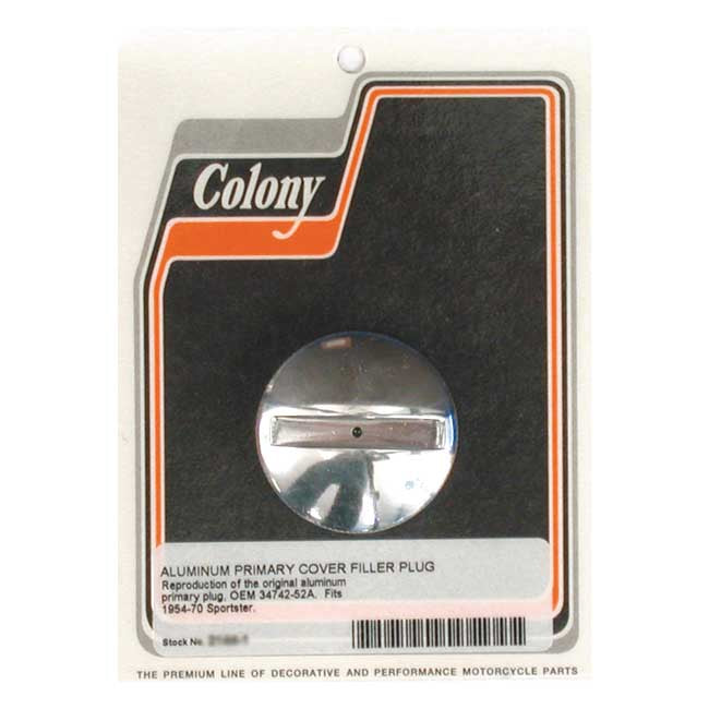 Colony XL Primary Case Plug – 1954–1970 KH; XL Sportster