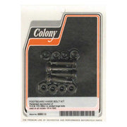 Colony Rider Floorboard Hinge Bolt Mount Kit. Slotted – 1914-E1982 H-D (Early 1914-1940 Style)