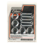 Colony Sprocket Bolt Kit – 1973–1992 Big Twin; 1979–1990 XL…