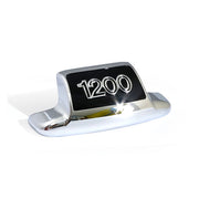 MCS Rear Fender Tip ''1200''. Chrome/Black – 1949–1984 Big Twin