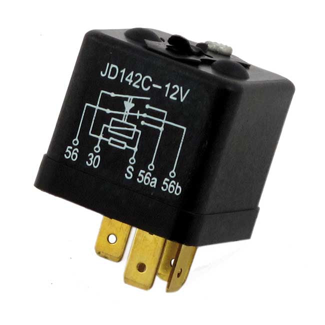 Standard Mechanical Headlamp Relay. High/Low. 12V – Universal