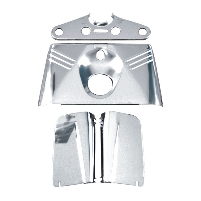 MCS Front Panel Fork. Chrome – 1949–1984 FL