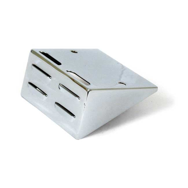 MCS Softail Voltage Regulator/Rectifier Cover/Visor. Chrome – 1987–1999 Softail