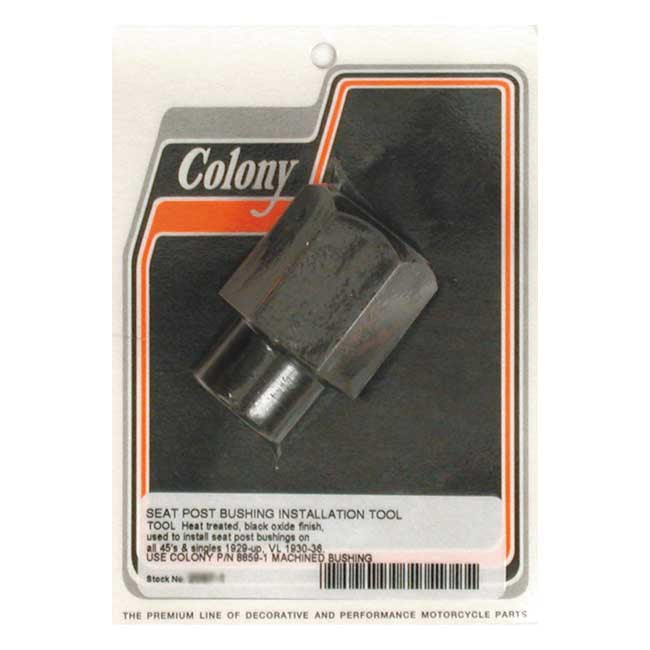 Colony Seat Post Bushing Tool – 1929–1952 45" Flathead; 1930–1936 VL
