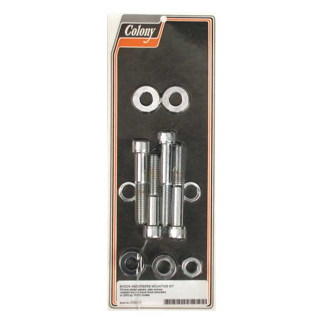 Colony V-Rod Shock Mount Kit – 2002–2005 VRSCA; 2004–2005 VRSCB