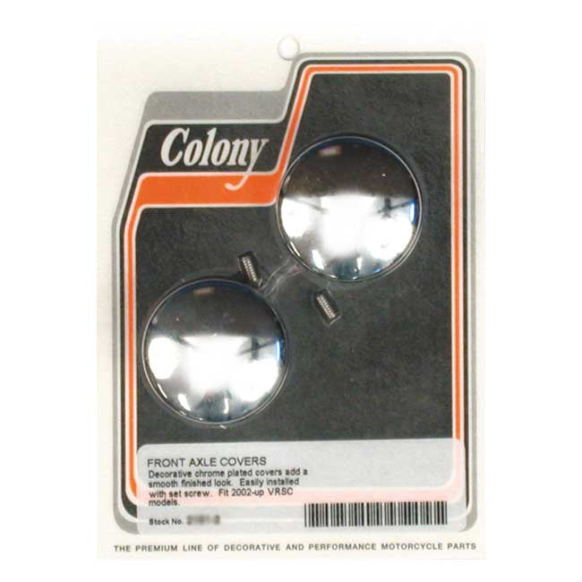 Colony V-Rod Axle Covers – 2002–2005 VRSCA