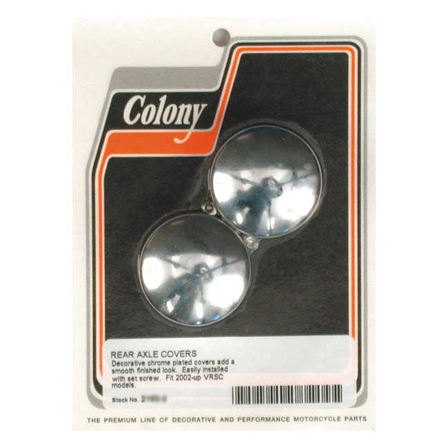 Colony V-Rod Axle Covers – 02-UP VRSCA