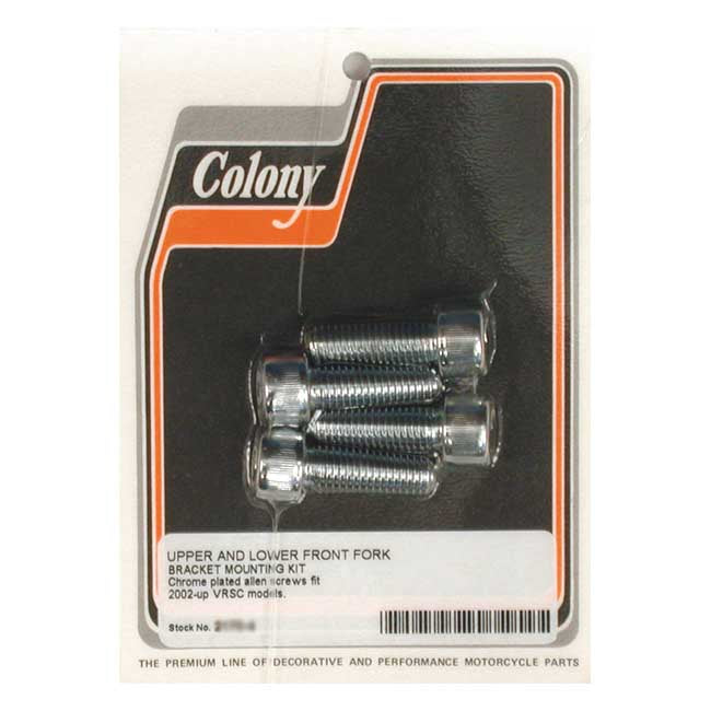 Colony Front Fork Bracket Mount Kit – 2002–2017 V-Rod