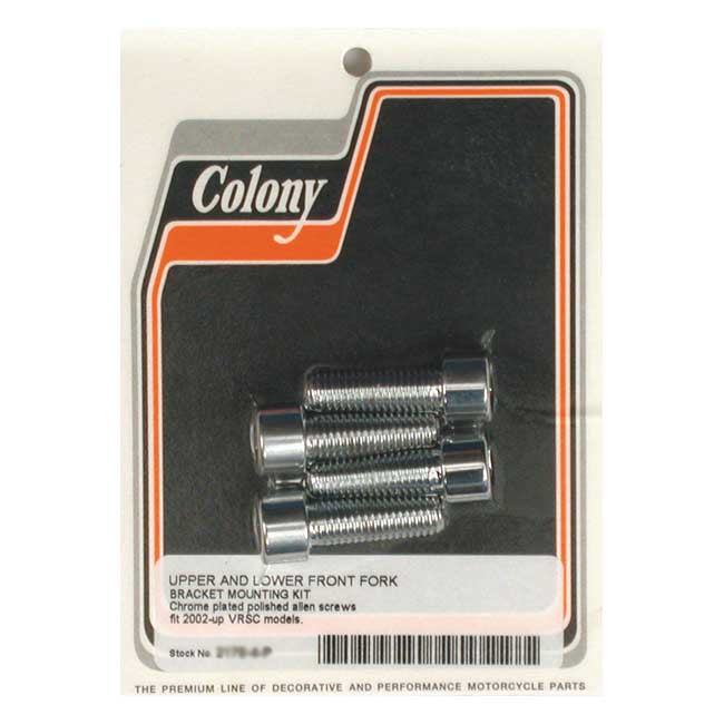 Colony Front Fork Bracket Mount Kit – 2002–2017 V-Rod