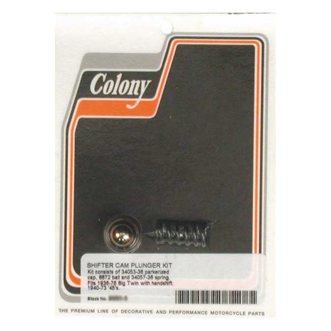 Colony Shifter Cam Follower Kit – 1936–1976 Big Twin; 1940–1973 45"…