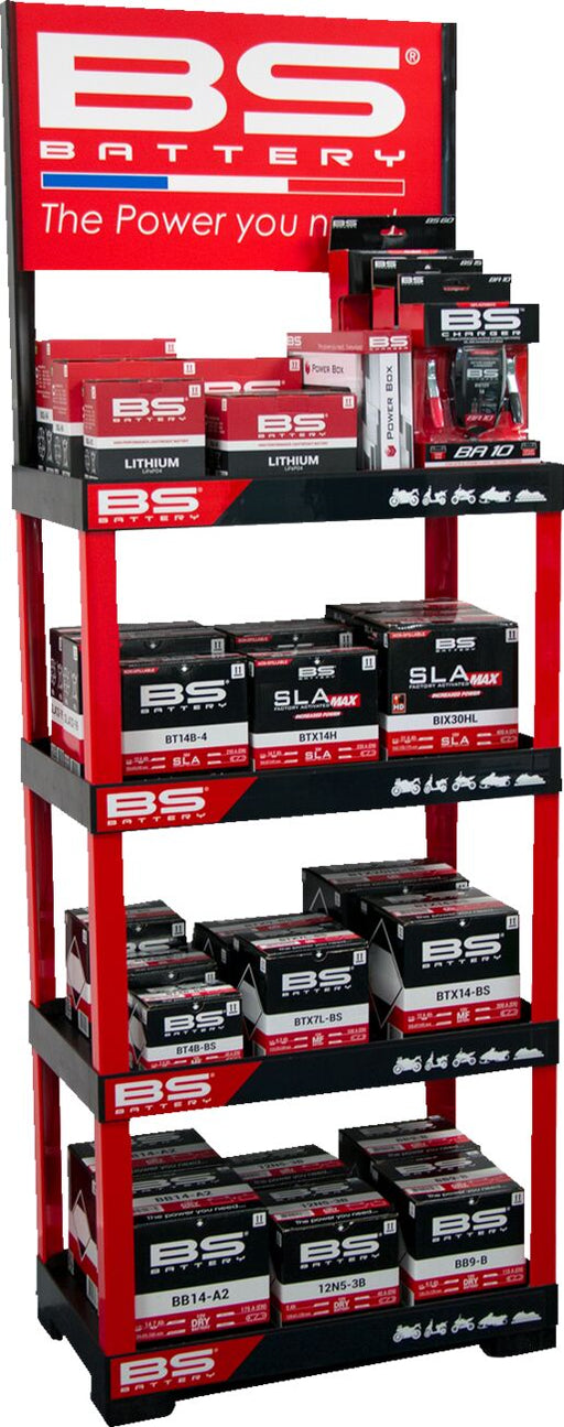 BS Battery Battery Display Rack