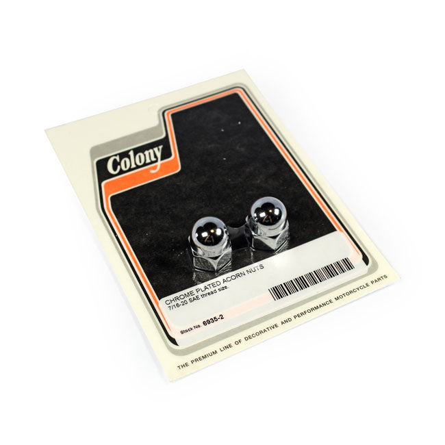 Colony 7/16-20 Acorn Nut. Chrome