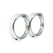 MCS Recessed Trim Rings with Visor. Turn Signals. Chrome – Front & Rear on: 2014–2022 FLHR…