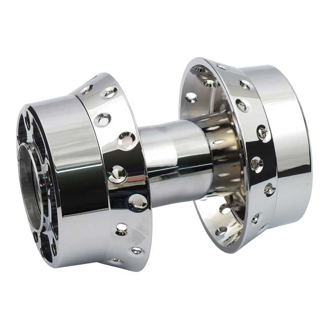 MCS Rear Wheel Hub, Chrome – 2008–2013 Dyna