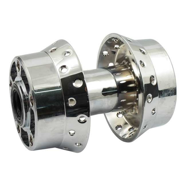MCS Rear Wheel Hub, Chrome – 1996–1999 Softail